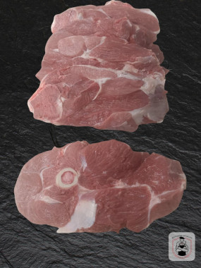Tranche de gigot avec os