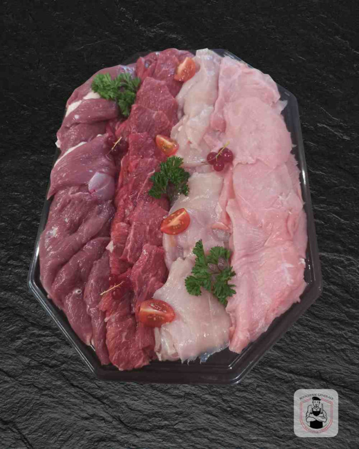 Plateau pierrade