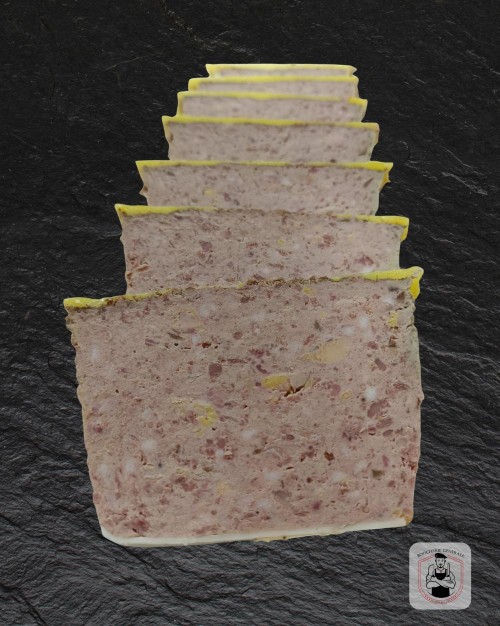 Terrine canard girolles foie gras