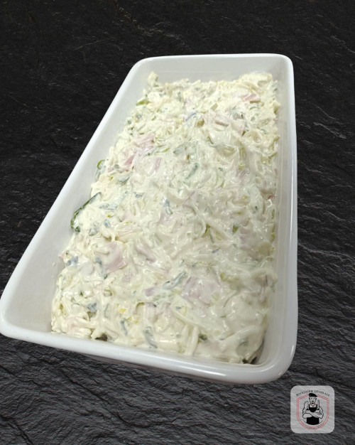Salade poireau jambon