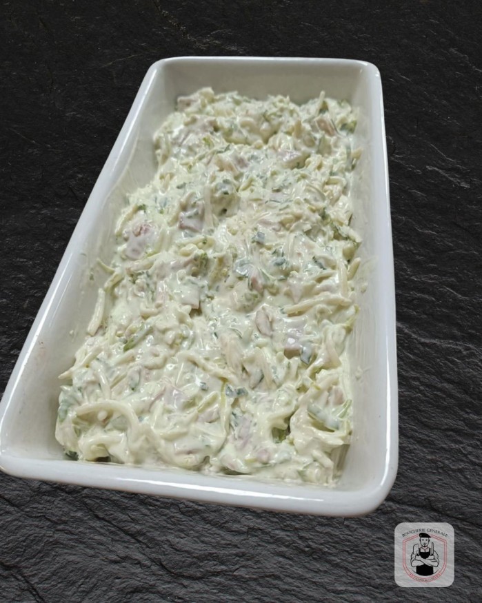 Salade poireau jambon