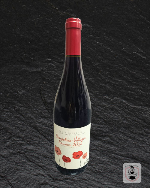 Beaujolais village nouveau 2025 - coquelicot