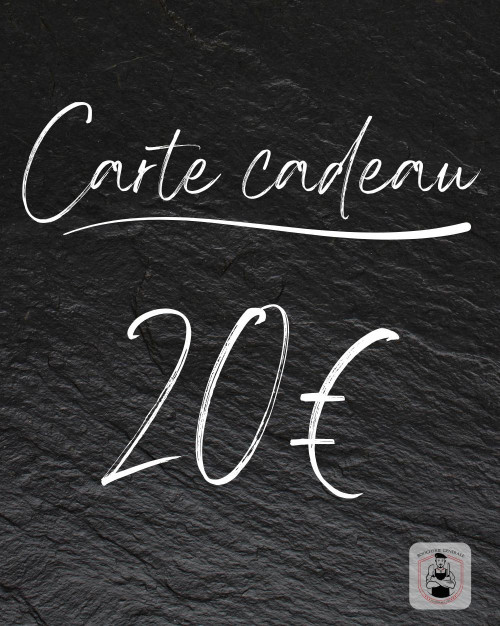 Carte cadeau 20€