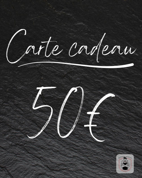 Carte cadeau 50€
