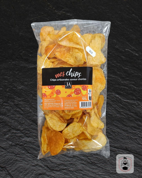 Chips artisanales campagnardes ondulées